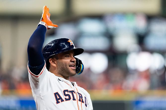 "We got your back" - Jose Altuve's wife Neena captures sweet moment of daughter rooting for her Astros star dad