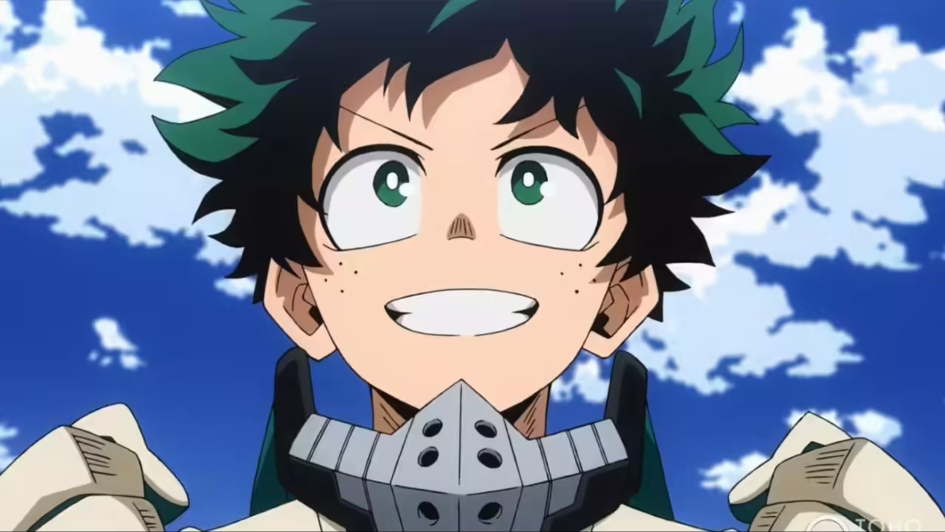 Deku always wanted to be a hero in My Hero Academia (Image via Bones)