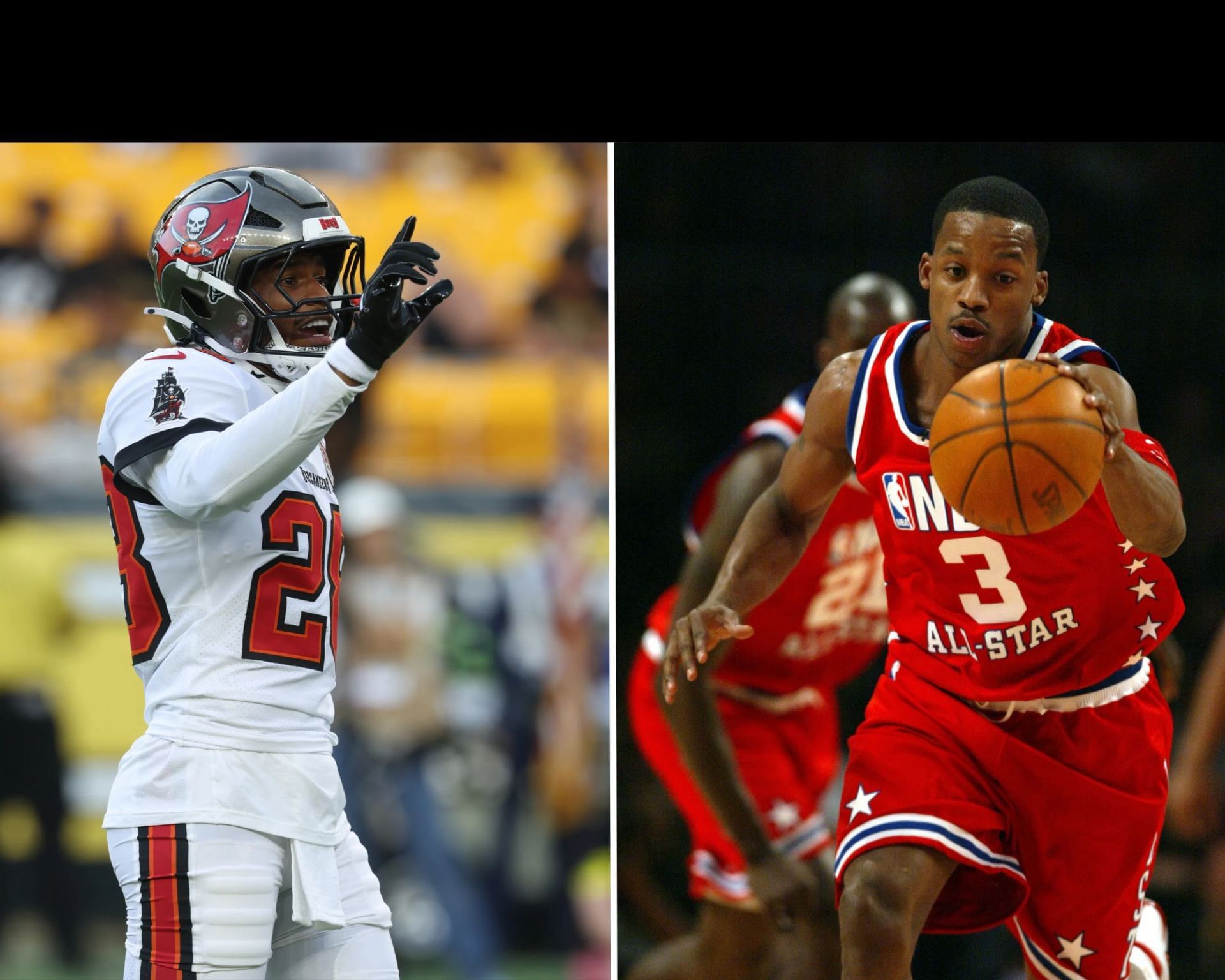 $40M former NBA star Steve Francis makes light of NFL hitting Shilo Sanders with hefty fine (Image sources: Imagn and Getty)