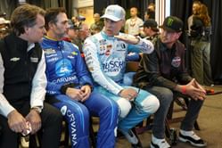 Kurt Busch shares a picture with NASCAR legend Jeff Gordon at the IROC event, says he feels 'like a kid again’