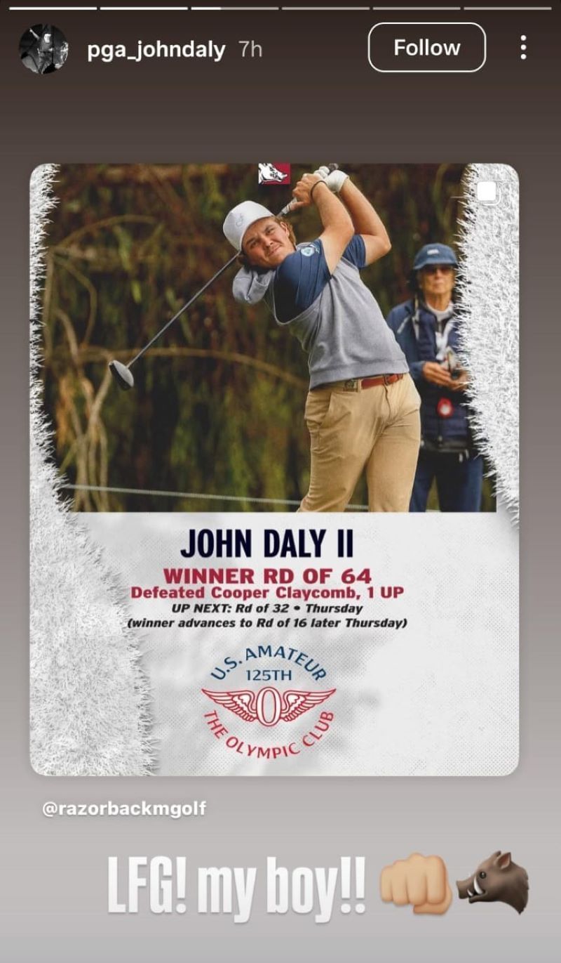  Daly via Instagram