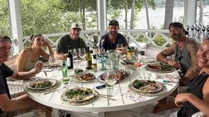 "Can't get rid of them": Erik Gudbranson and Sam Gagner's families continue their European vacay following Leon Draisaitl's wedding in France