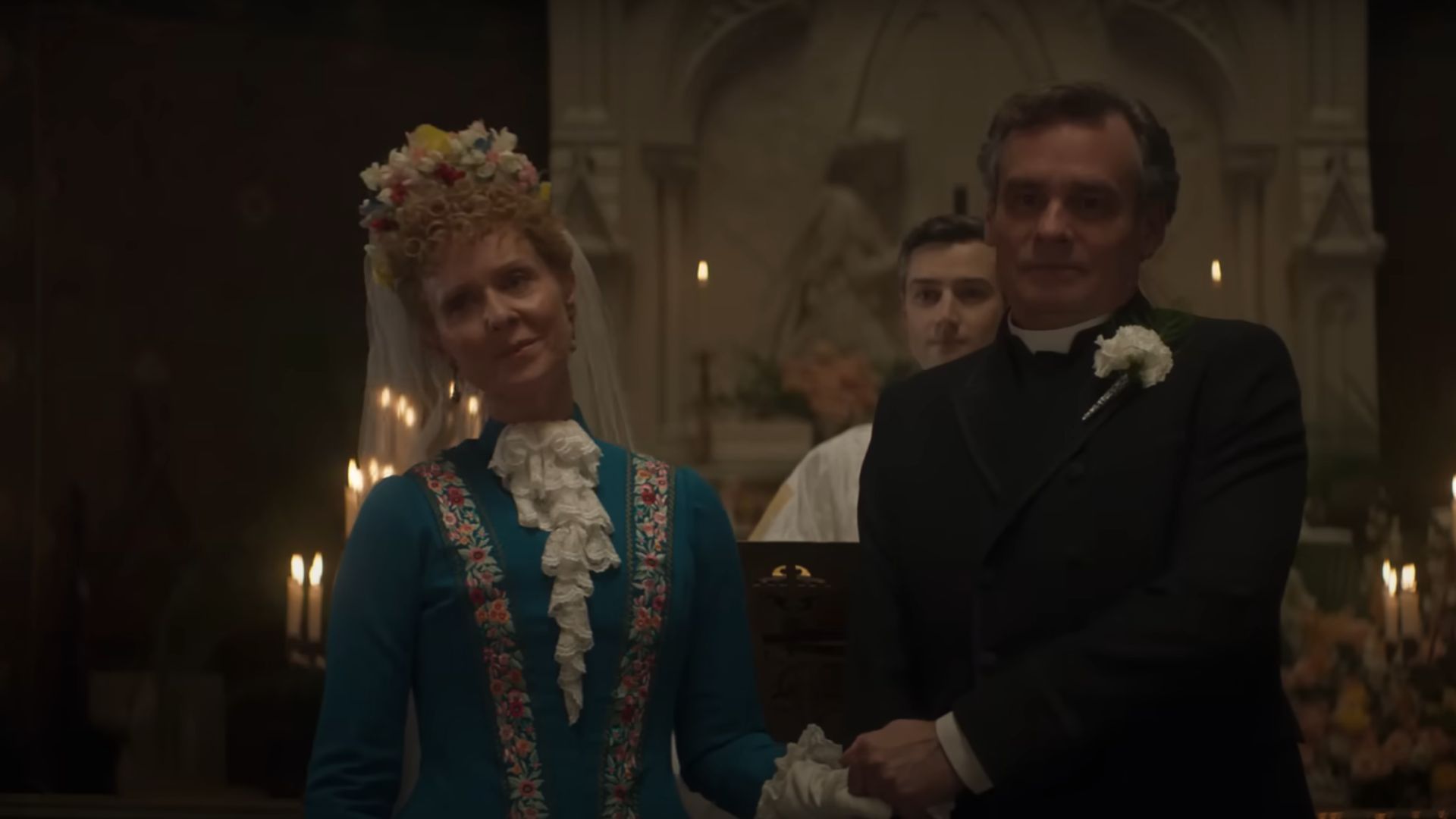 Ada and Luke&#039;s wedding (Image via YouTube/HBO Max)