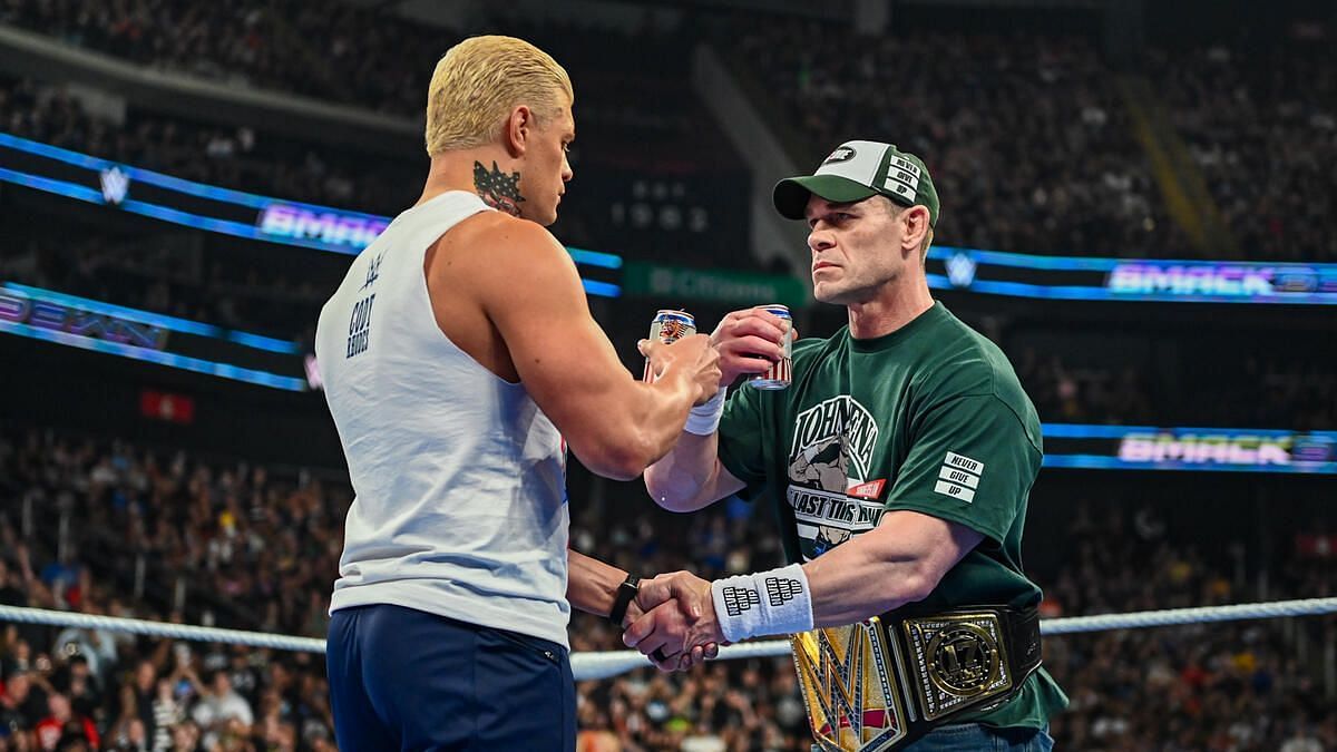 Cody Rhodes and John Cena. (Photo: WWE.com)