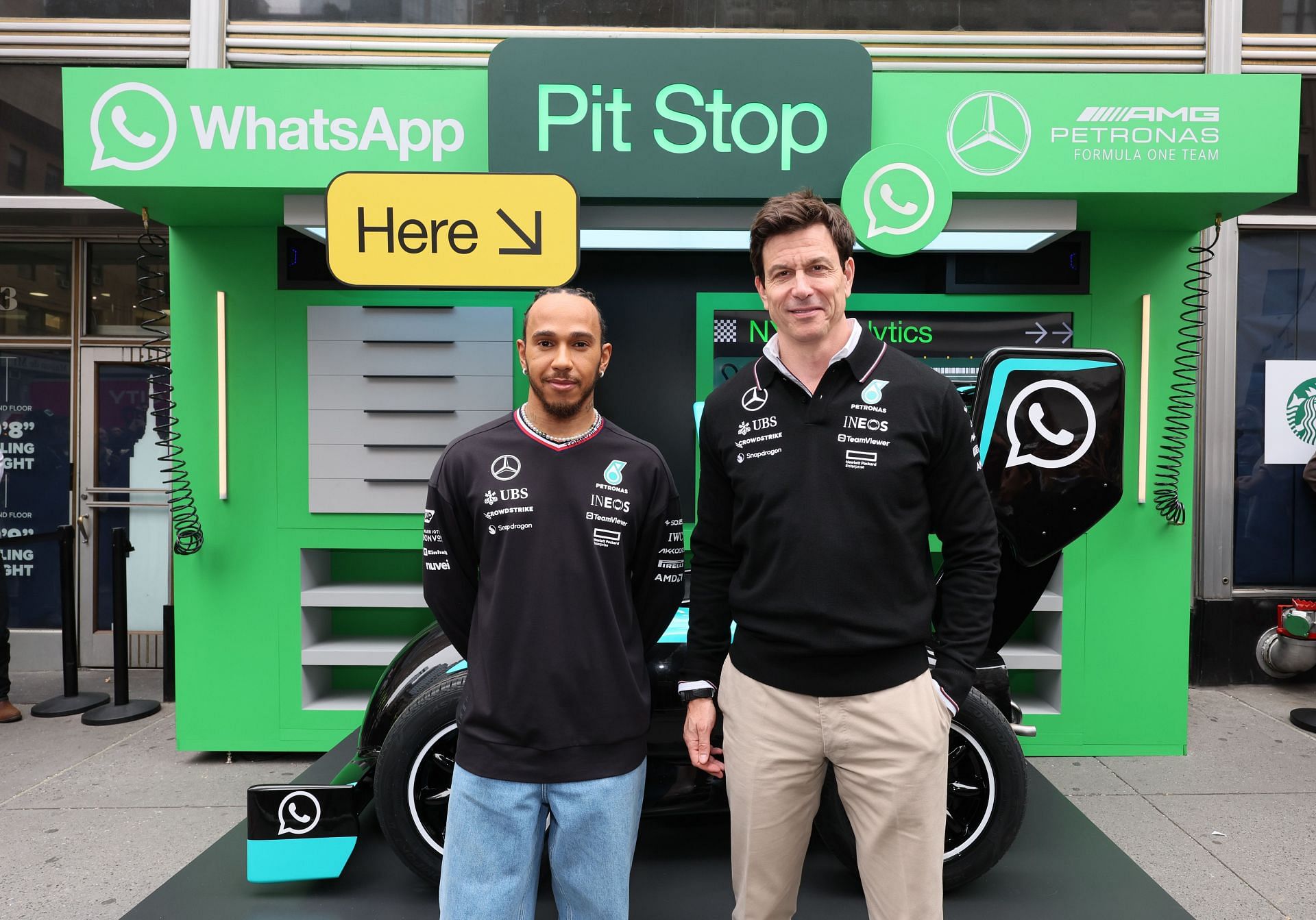 Lewis Hamilton And Toto Wolff - Source: Getty