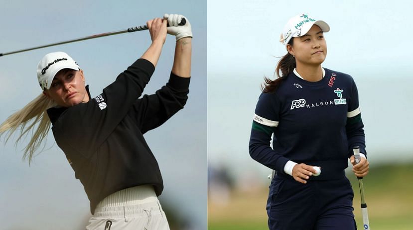 Charley Hull and Minjee Lee