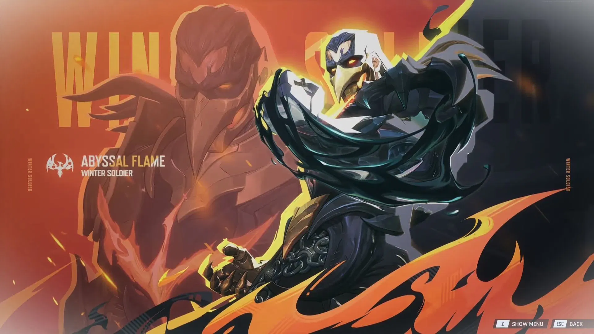 A still of the &quot;Polarity Soldier&quot; Winter Soldier skin in Marvel Rivals (Image via NetEase Games)