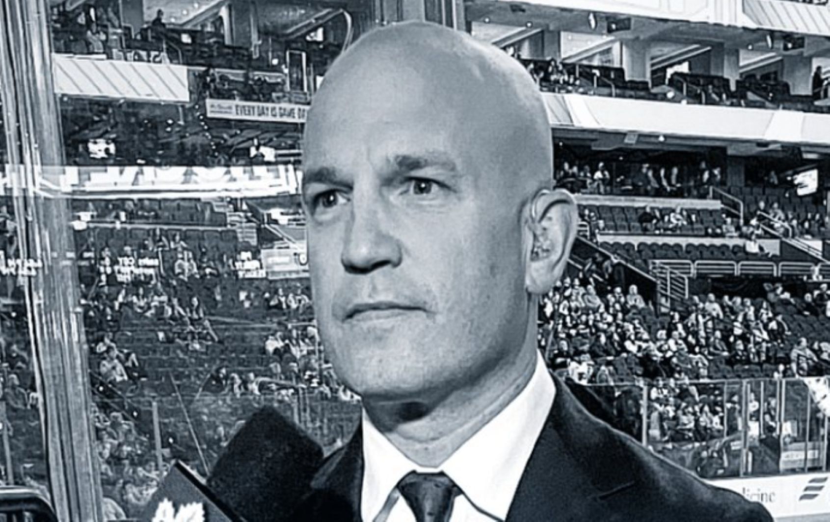 Fans react as Ryan Leslie exits Flames broadcast crew to become Maple Leafs team host - Credit: Toronto Maple Leafs X POst - @MapleLeafs