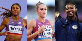 Gabby Thomas, Masai Russell and other athletes send love as Abby Steiner shares major update about health and career