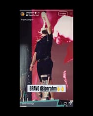 Screenshot of Alex Palou's Instagram story @alexpalou