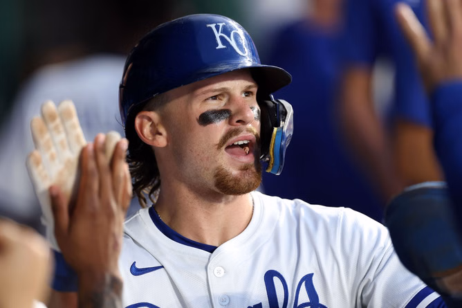 Bobby Witt Jr. gives 3-word shoutout to wife Maggie’s HR blast on Royals Youth Academy game day