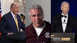 Trump accuses "Comey, Garland, and Biden" of allegedly controlling Epstein files, Russell Brand questions if "they’re in it too"