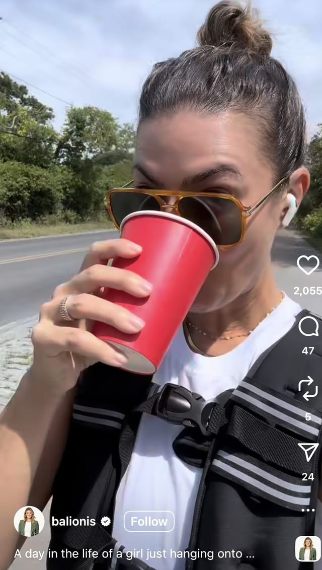 Image via Amanda Balionis&rsquo; Instagram Feed _ Source: Instagram/@balionis