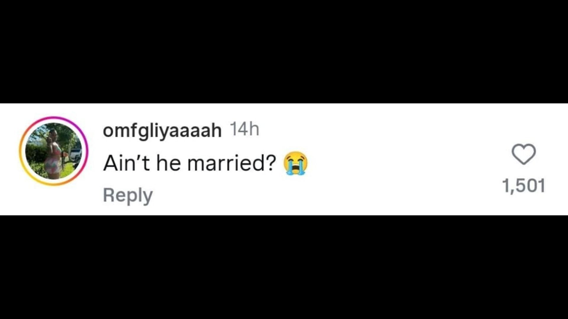 A netizen reacts to NBA YoungBoy&#039;s lyrics surrounding his ex, Yaya Mayweather. (Image via Instagram)