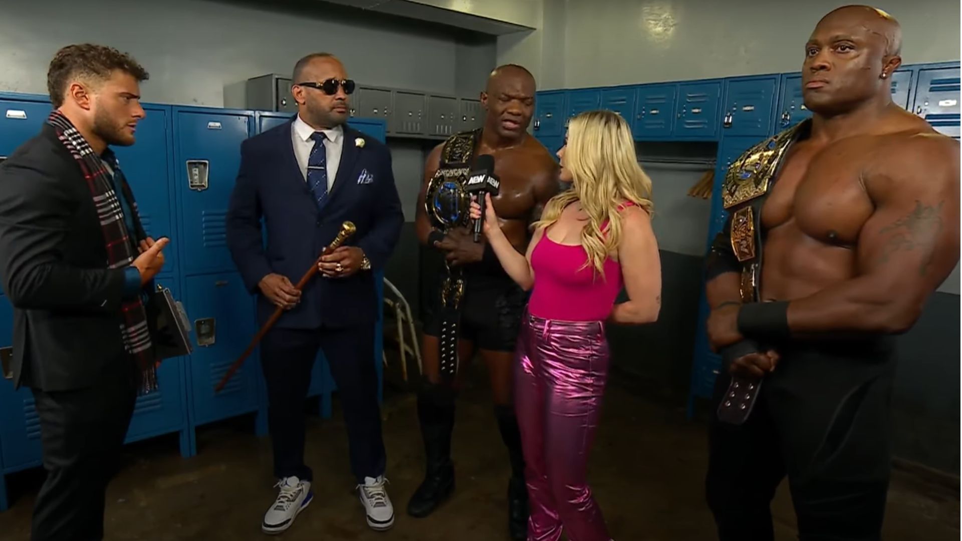 MJF was kicked out of the Hurt Syndicate. (Image credits: AEW YouTube channel)