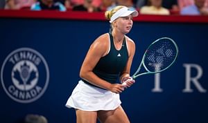 “2 days ago my grandfather unfortunately passed away”: Teary-eyed Clara Tauson makes emotional admission after beating Madison Keys at Canadian Open