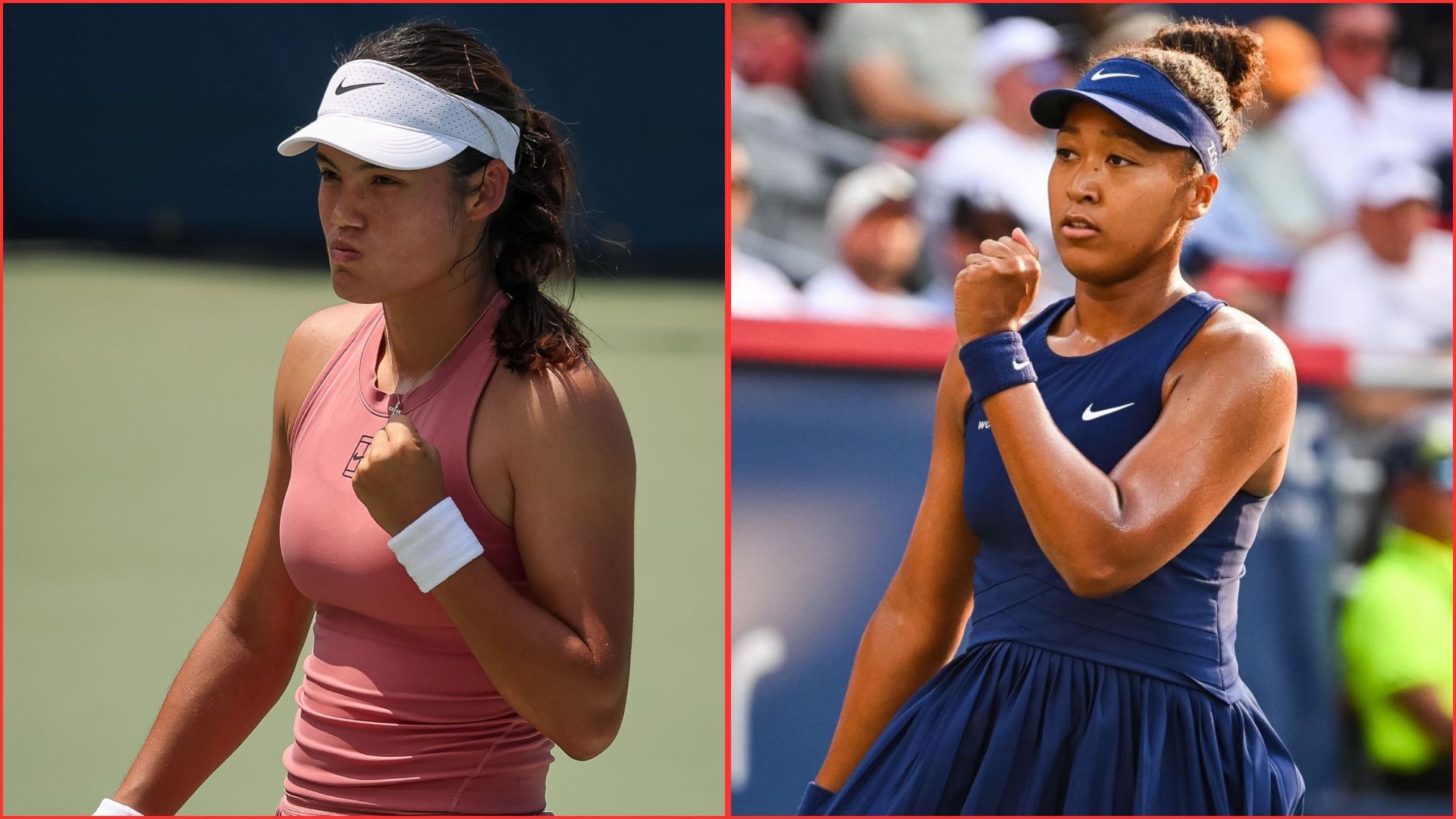Emma Raducanu (L) Naomi Osaka (R) | Getty