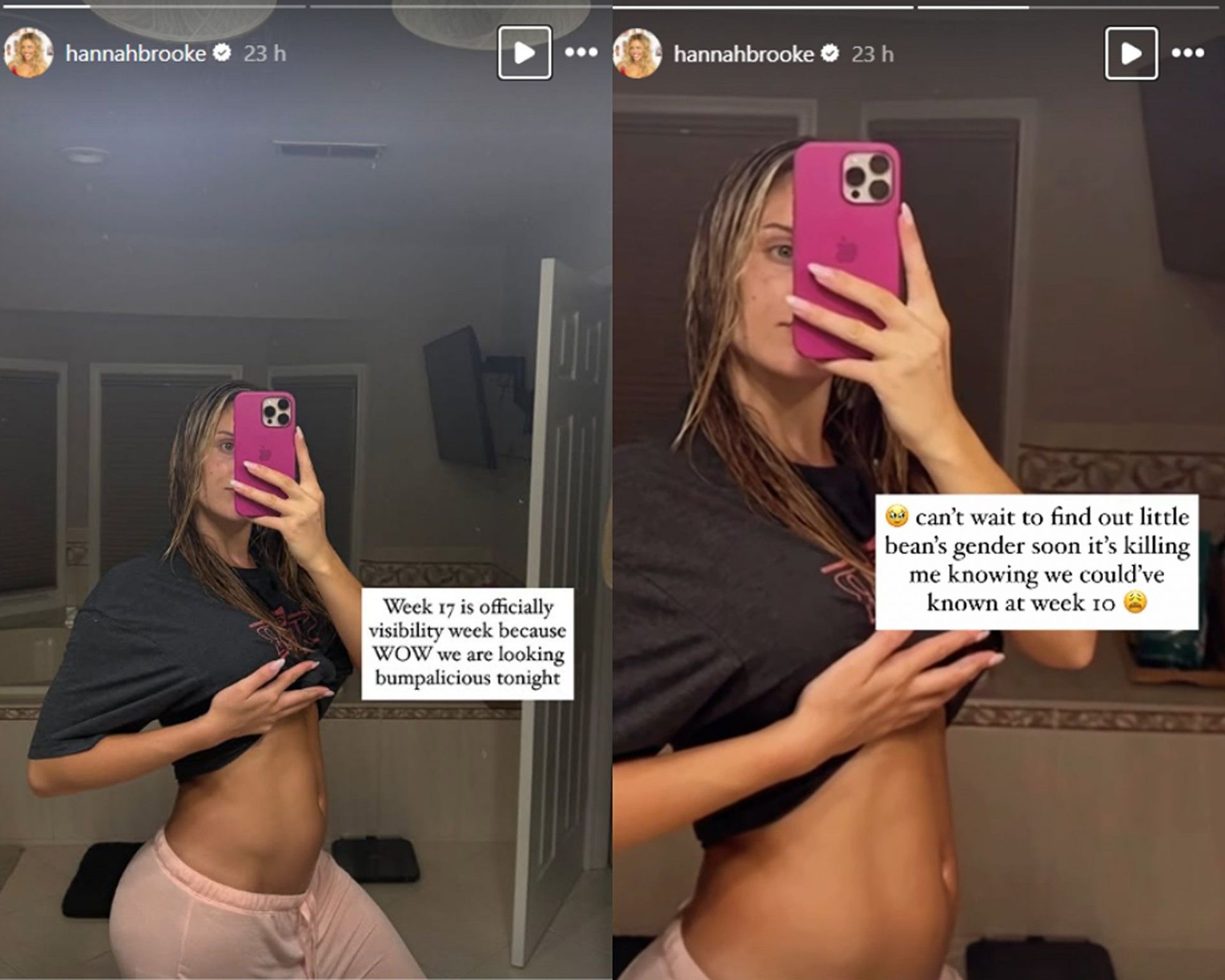Jermaine Johnson&rsquo;s fianc&eacute;e Hannah Brooke /@hannahbrooke