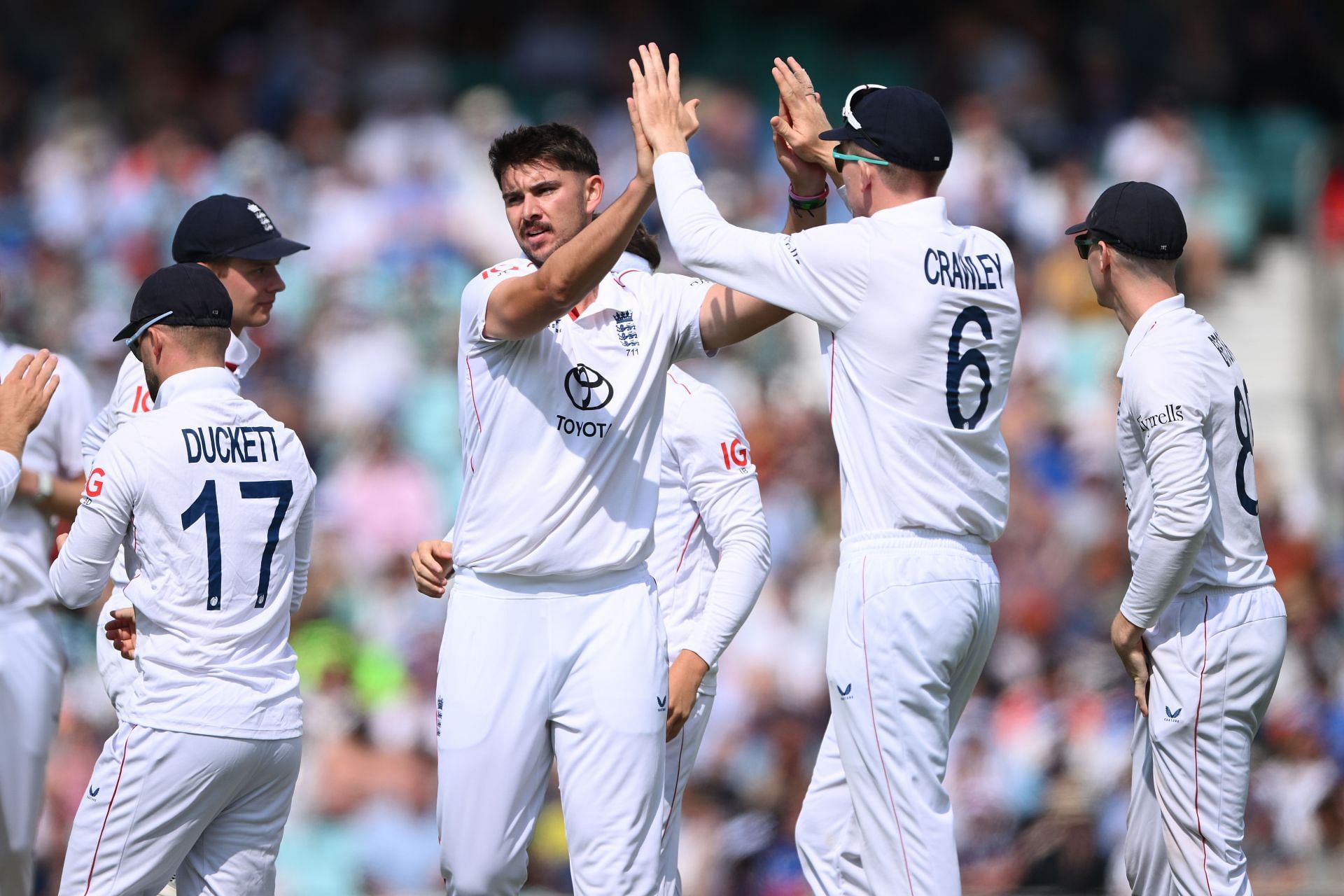 England v India - 5th Rothesay Test Match: Day Two - Source: Getty