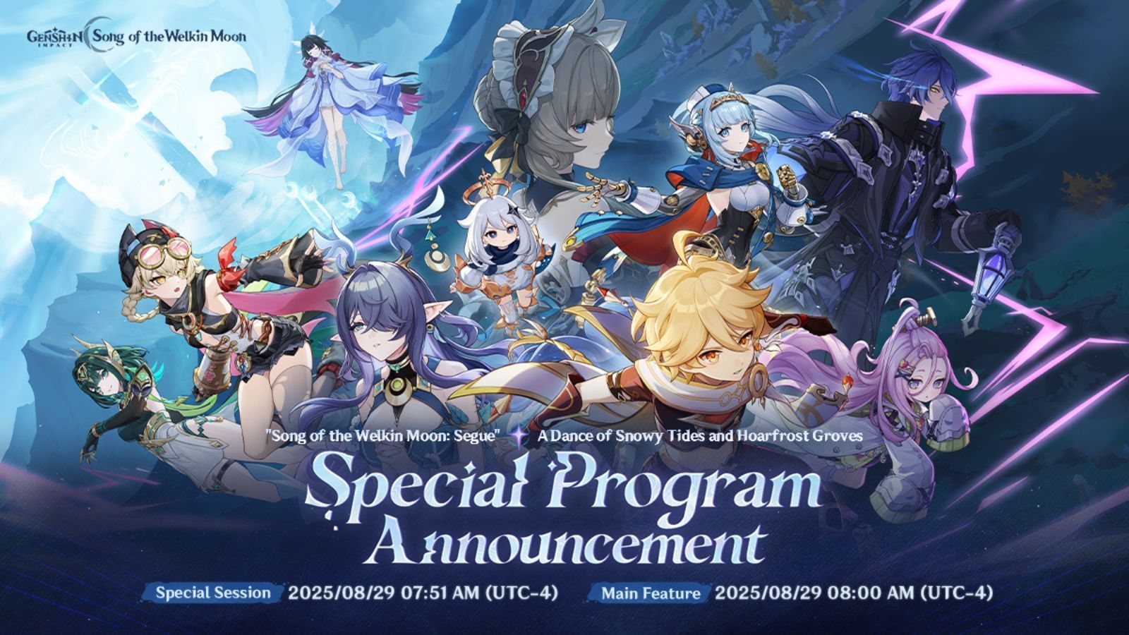 Genshin Impact 6.0 livestream date and time announced
