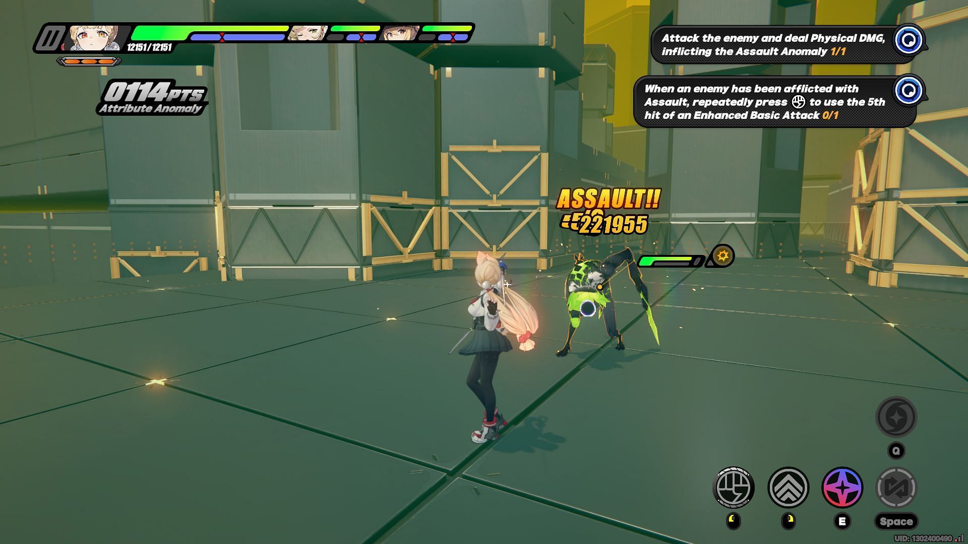 Alice has a simple playstyle (Image via HoYoverse)