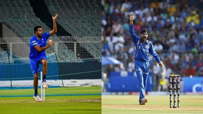 R Ashwin vs Harbhajan Singh - comparing their stats after 163 IPL matches