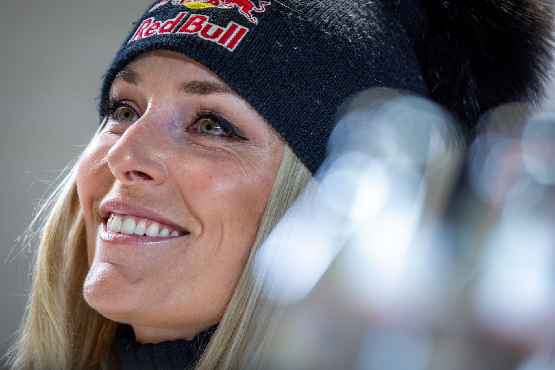  Lindsey Vonn at the Alpine World Ski Championships.  (Photo via Getty Images)