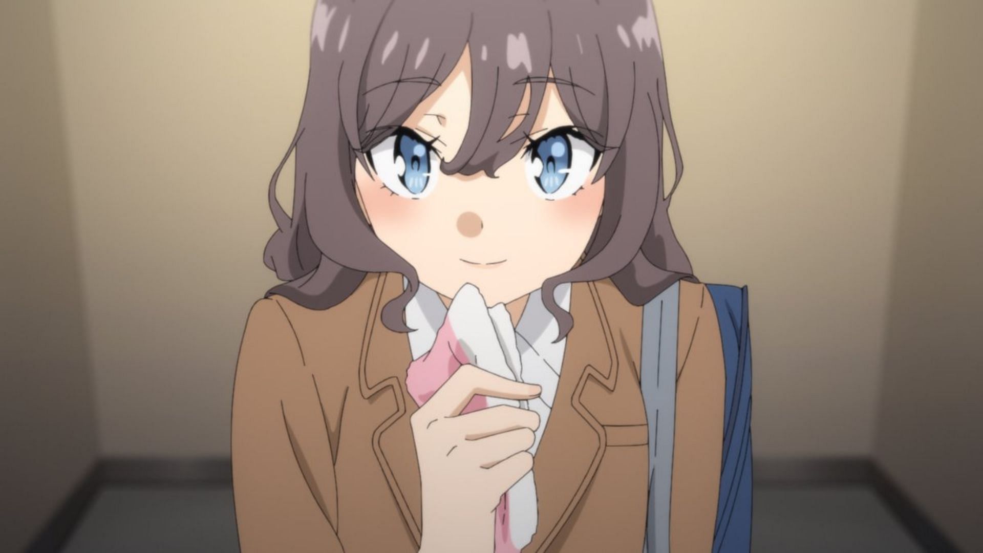 Sara as seen in Rascal Does Not Dream of Santa Claus episode 5 (Image via Studio CloverWorks)