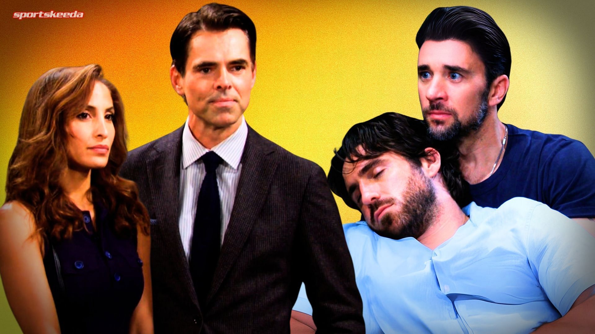  Lily, Billy, Chance, &amp; Cane (Custom cover edited by Sportskeeda, Original Image  [CBS Network])