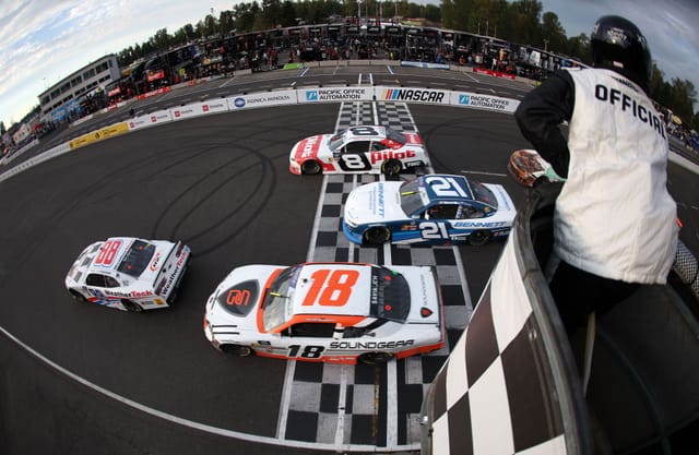 Who won the NASCAR Xfinity Series race today at Portland? Full results