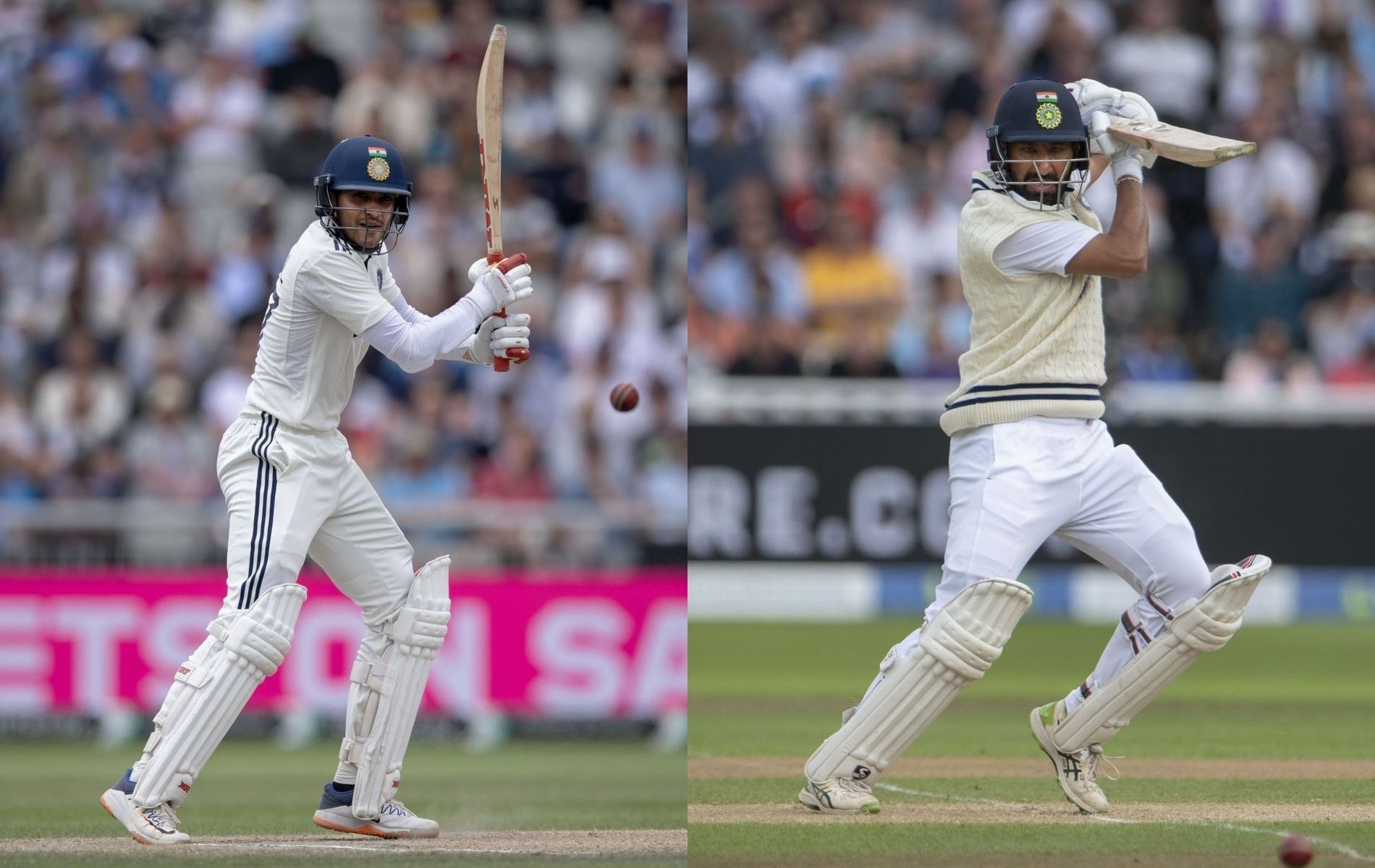 Shubman Gill, Cheteshwar Pujara 