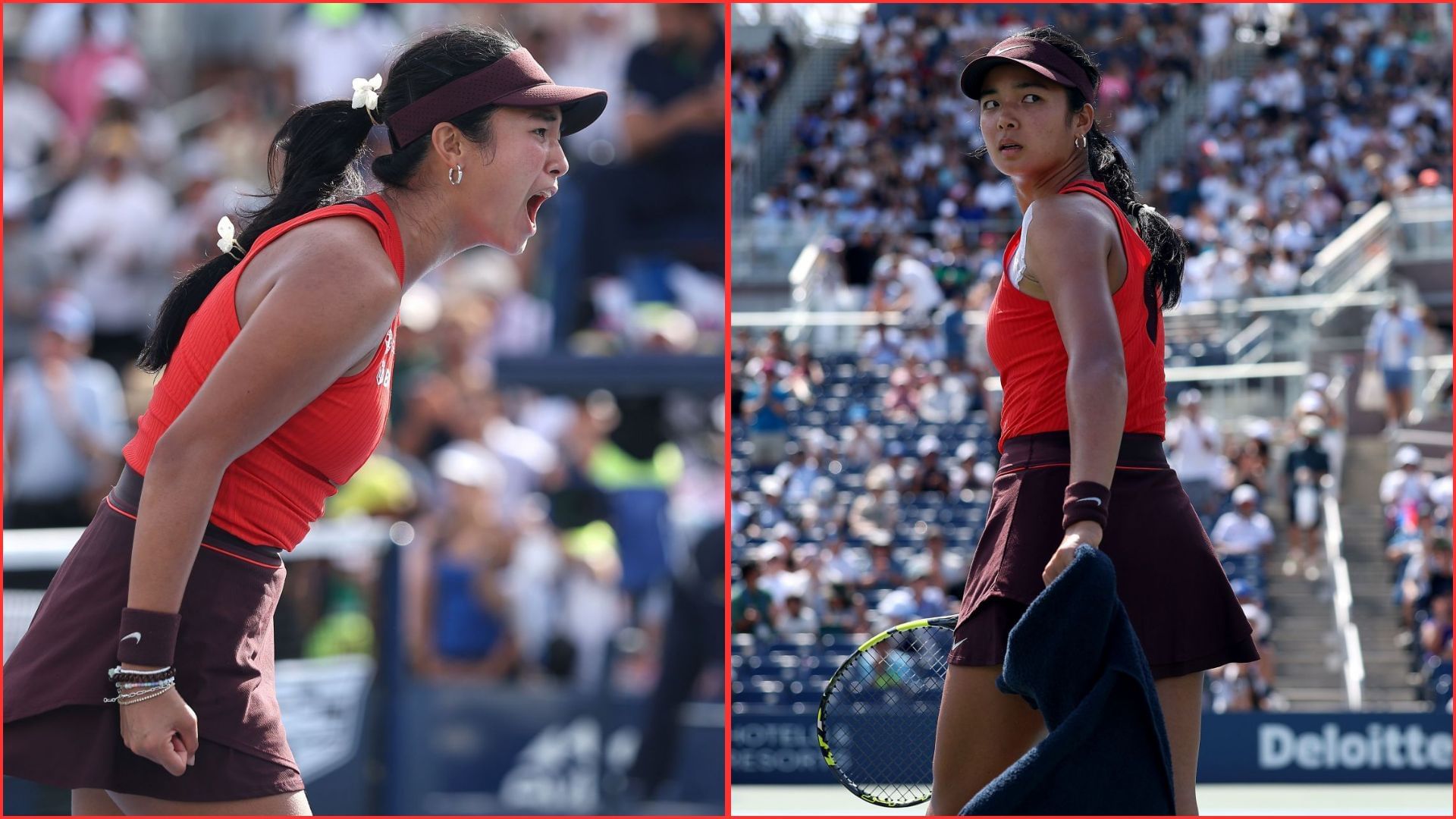 Alexandra Eala of Philippines at the US Open | Getty