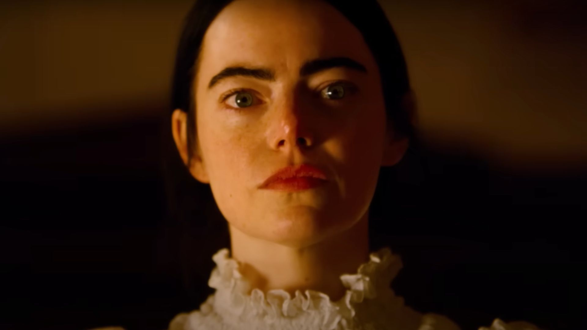 Stone in the movie (Image via YouTube/SearchlightPictures)