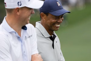 "Put in my place pretty quickly" - Justin Thomas shares how Tiger Woods once shut him down with a green jacket comeback