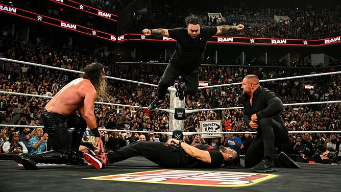 Tribal Thief Bronson Reed shares an interesting message after once again stealing Roman Reigns' shoes on WWE RAW