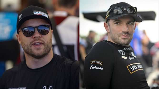 Alexander Rossi names former teammate Felix Rosenqvist his top reel-sharing buddy after wife Kelly