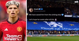 "Saved him from the sinking ship", "Absolute steal" - Fans react as Chelsea reportedly agree to sign Alejandro Garnacho from Manchester United