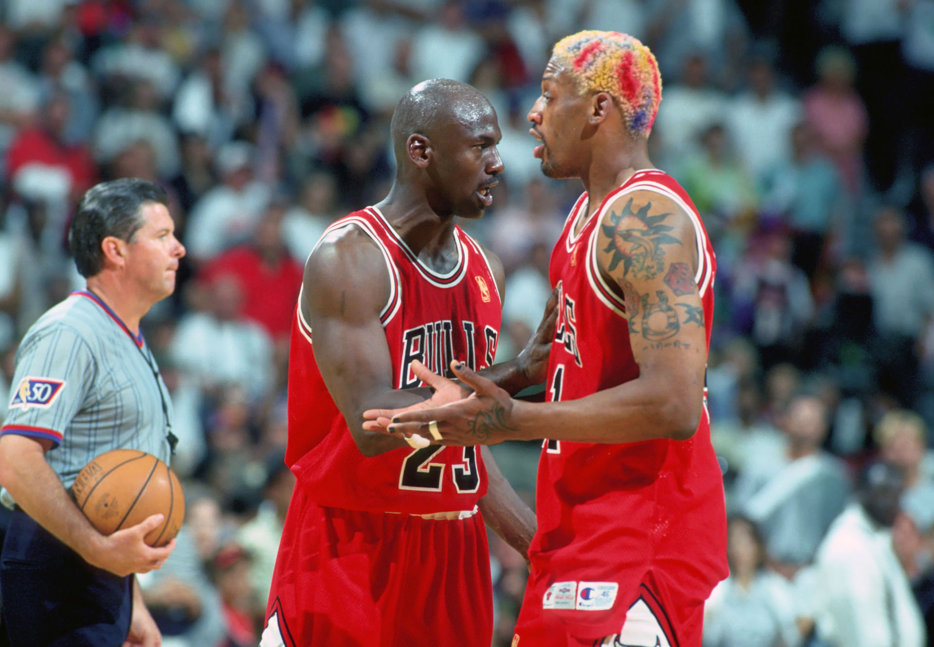 What were Dennis Rodman&#039;s early reasons for calling Michael Jordan the GOAT? (Photo: IMAGN)