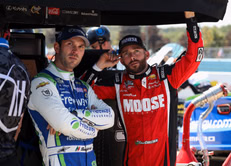 Ross Chastain lauds Trackhouse teammate Daniel Suarez’s Daytona performance after No. 99’s near playoff miss