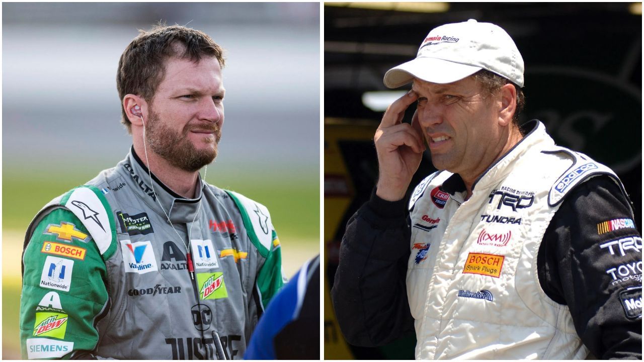 Dale Earnhardt Jr. and Ted Musgrave