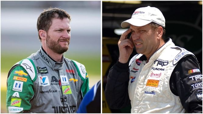 Ted Musgrave tells Dale Earnhardt Jr. a shocking tale about his plane crash near miss while traveling to Talladega for testing