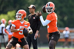 Shedeur Sanders makes best throws of camp as Dillon Gabriel fights inconsistency: Report