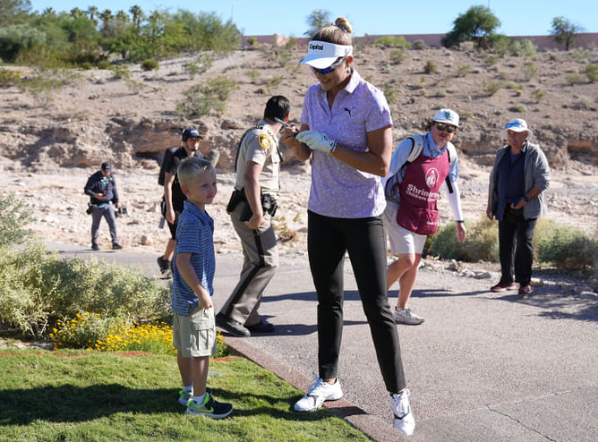 "Means so much," - Lexi Thompson sends special message to young supporter at CPKC Women’s Open