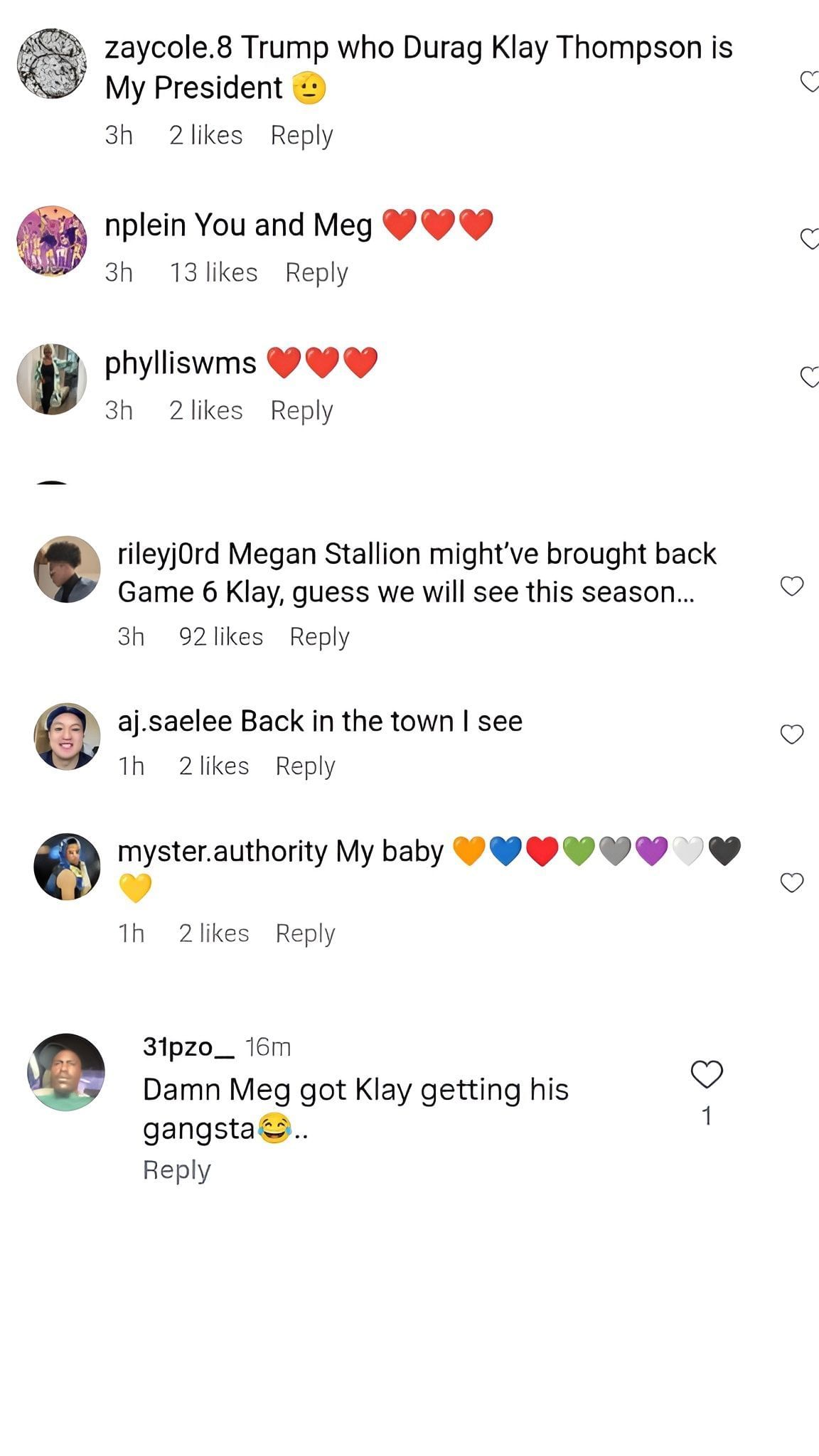 Comments on the post