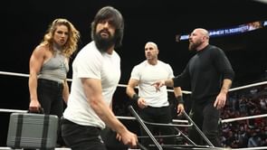 "You’re an honorary Death Rider?" - Fans erupt after top WWE Superstar is spotted with Jon Moxley's partner