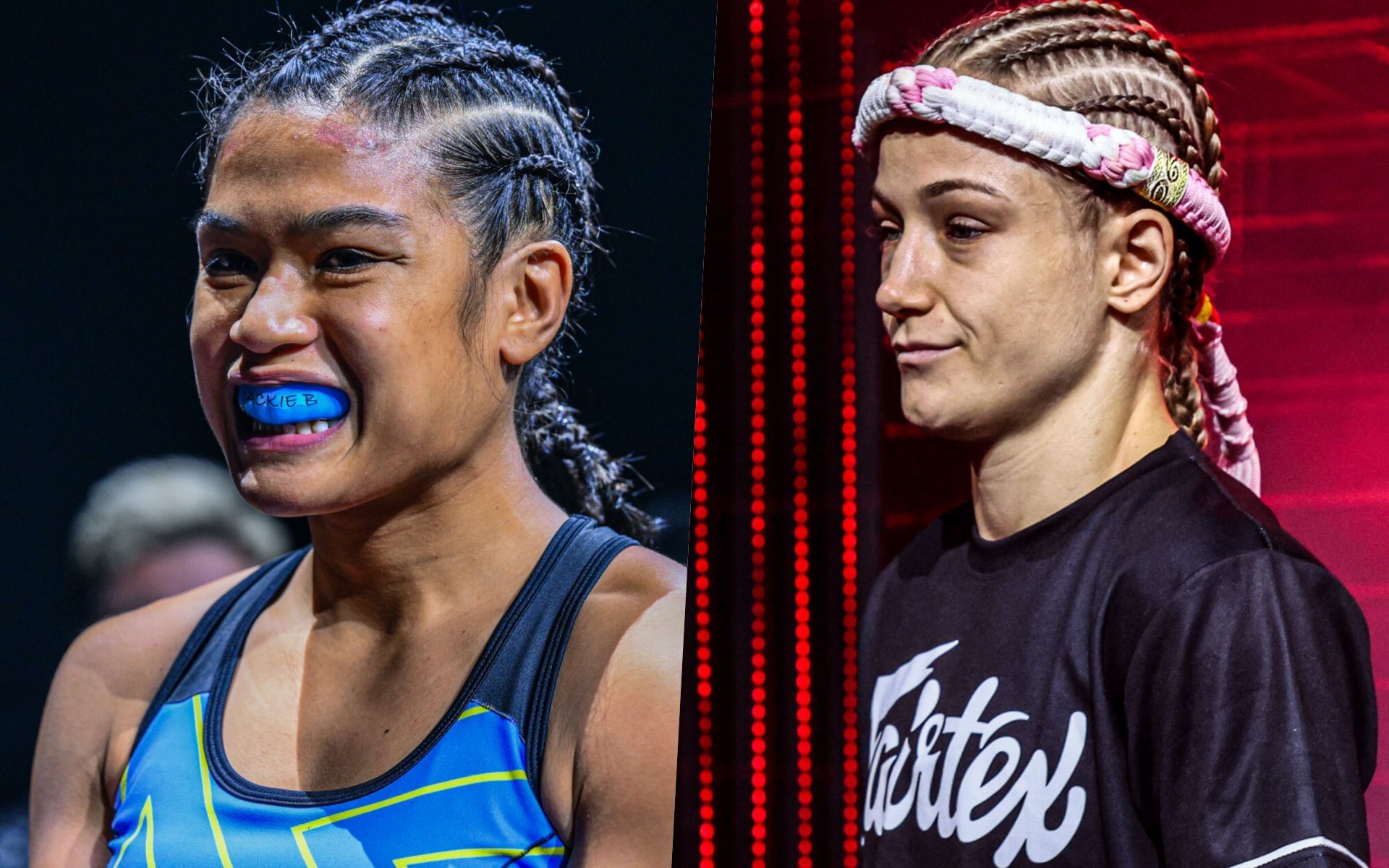 Jackie Buntan (L) and Stella Hemetsberger (R) | Image credit: ONE Championship
