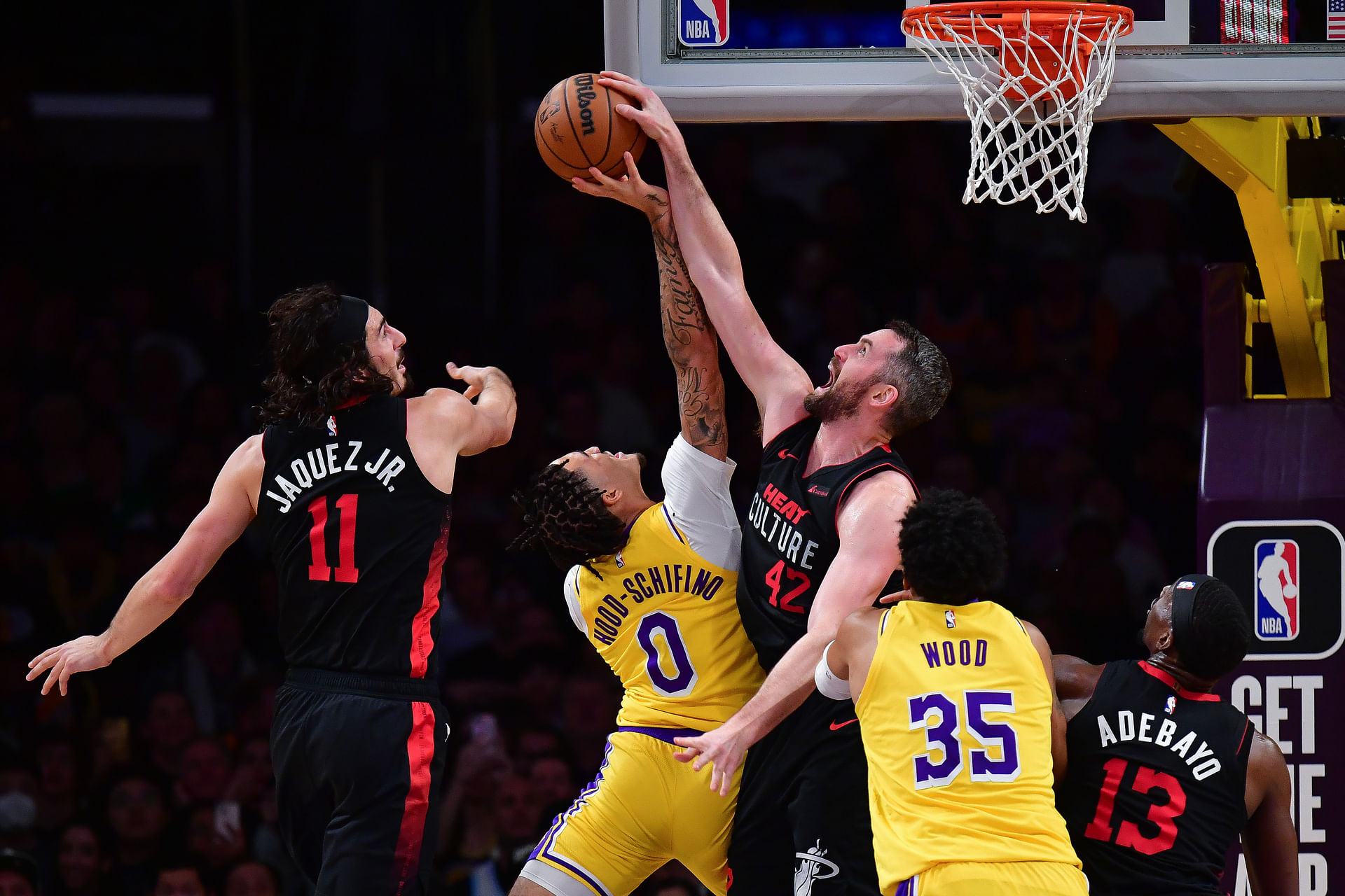 NBA: Miami Heat at Los Angeles Lakers - Source: Imagn