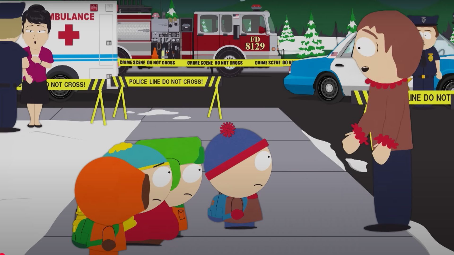 A still from the show