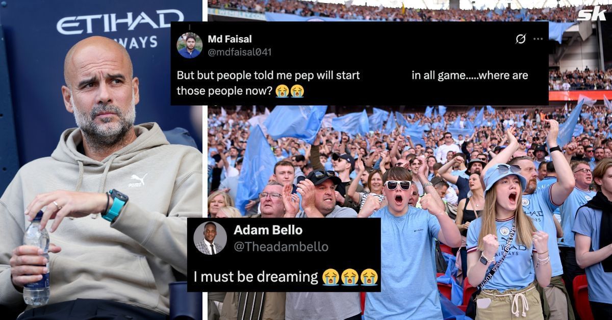 Manchester City fans delighted with Pep Guardiola
