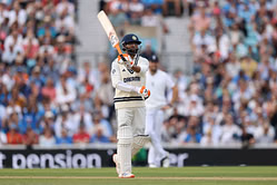 Ravindra Jadeja gets to another 50 and brings out sword celebration again on Day 3 of ENG vs IND 2025 5th Test